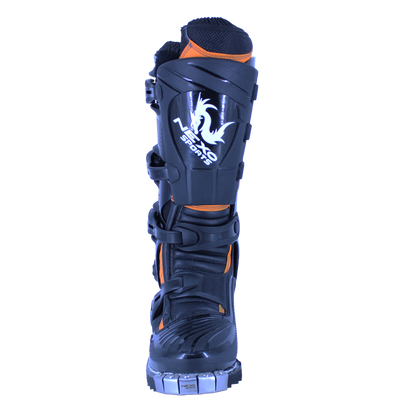 Nexo Mx Pro Boots - Black/Orange