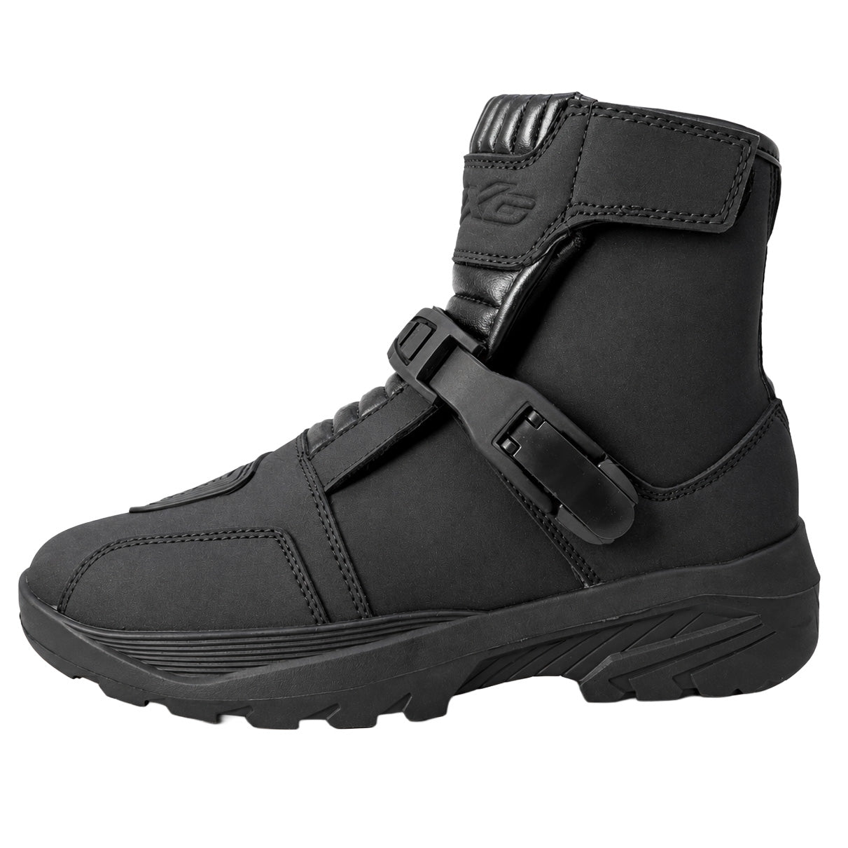 Nexo BT-0382 Short Adventure Boot - Black (SINGLE STRAP)