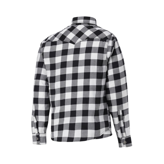 Nexo KEVLAR Flanel Rider Shirt - Black White
