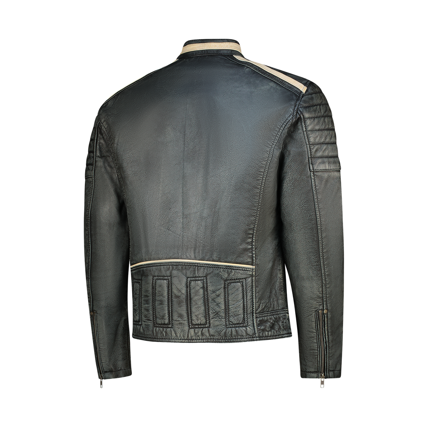 NEXO Café Racer Leather Jacket Daytona