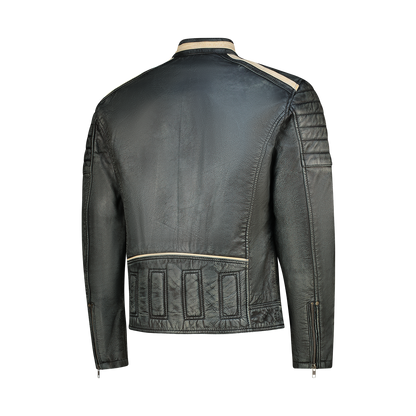 NEXO Café Racer Leather Jacket Daytona