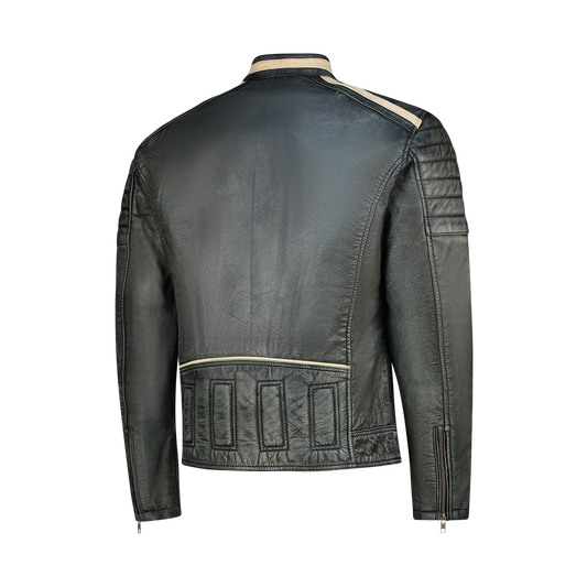NEXO Café Racer Leather Jacket Daytona