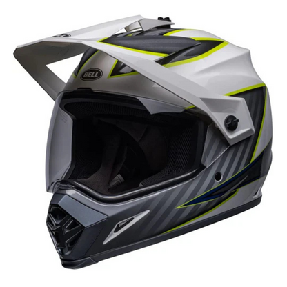 Bell MX-9 Adventure MIPS Dalton White/HiViz