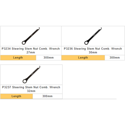 Unit Steering Stem Nut Comb. Wrench