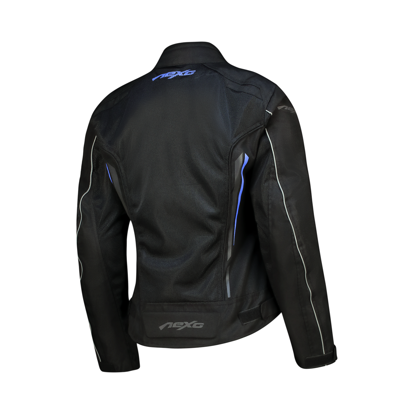 NEXO Ladies Milano Airflow Jacket - Black/Blue