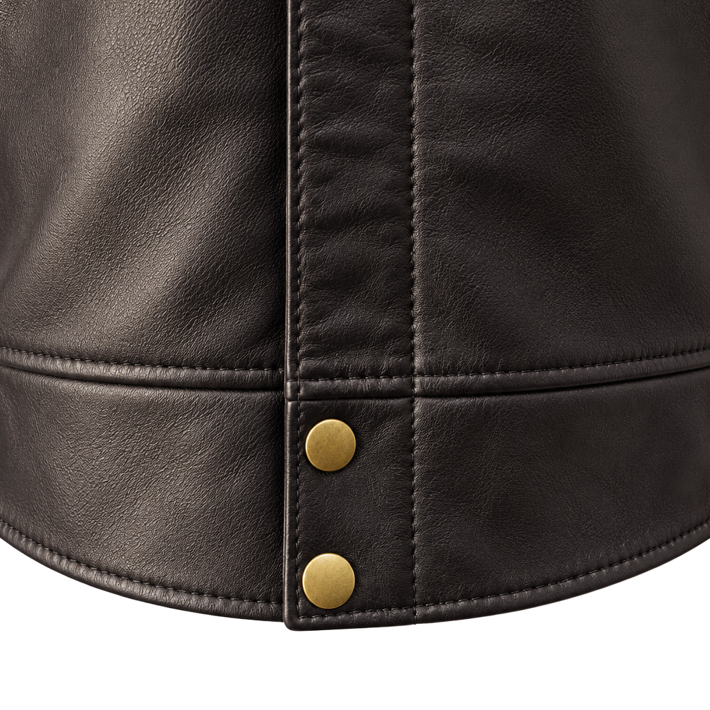 NEXO Ladies Café Racer v2 Leather Jacket - Dark Brown