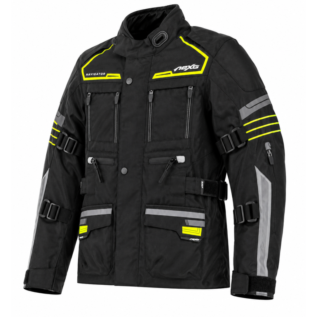 Nexo Kids Navigator Jacket -Black/Yellow