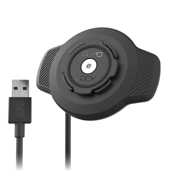 Quad Lock Waterproof Wireless Charging Head