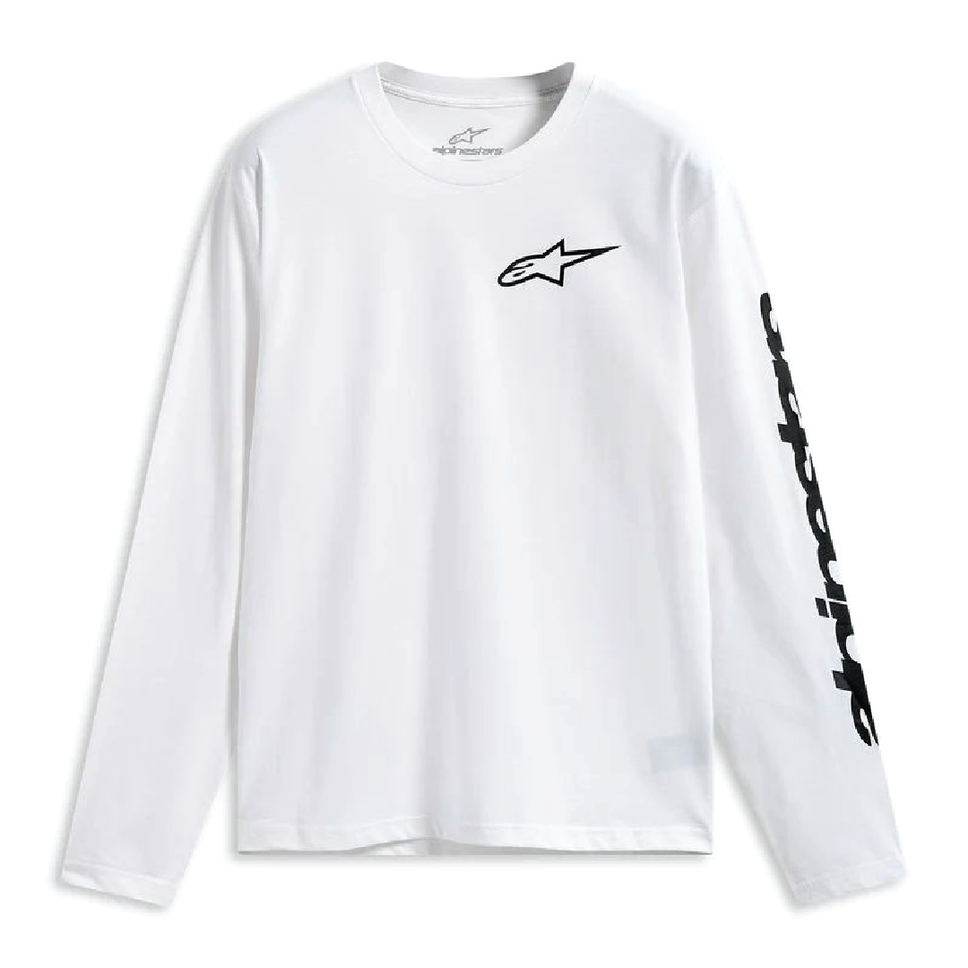 Alpinestars Trackside CSF Long Sleeve T-Shirt White/Black