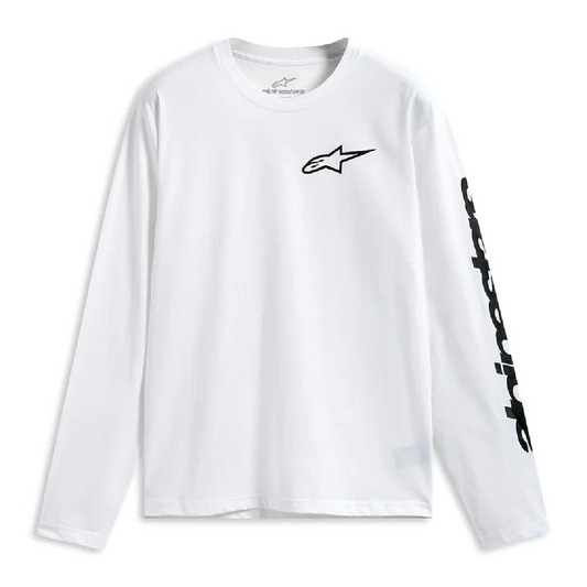 Alpinestars Trackside CSF Long Sleeve T-Shirt White/Black