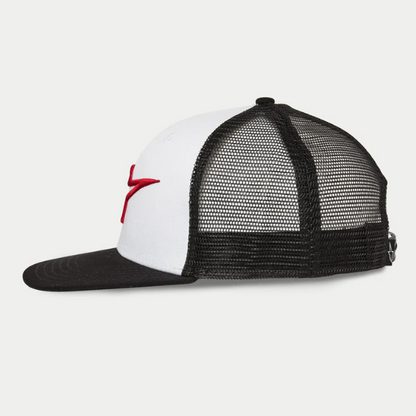 Alpinestars Corp Trucker Cap White/Black