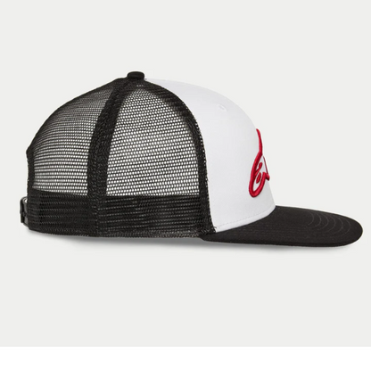 Alpinestars Corp Trucker Cap White/Black