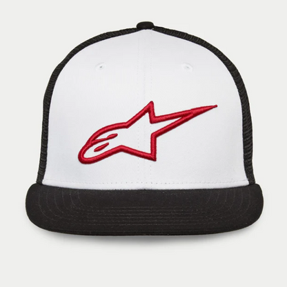 Alpinestars Corp Trucker Cap White/Black