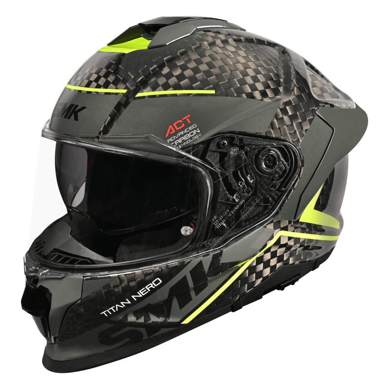 SMK Titan Carbon Nero Helmet GL264