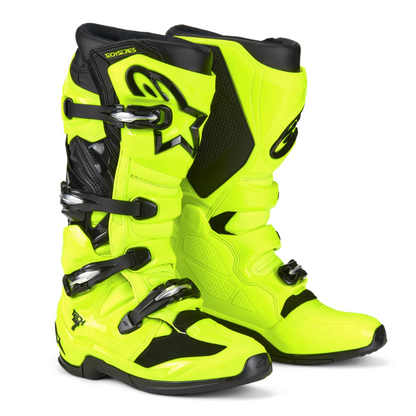 Alpinestars Tech 7 Boots 2025 Yellow Flou/Black