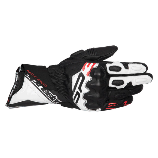 Alpinestars SP-3 Gloves Black/White/Red Flou