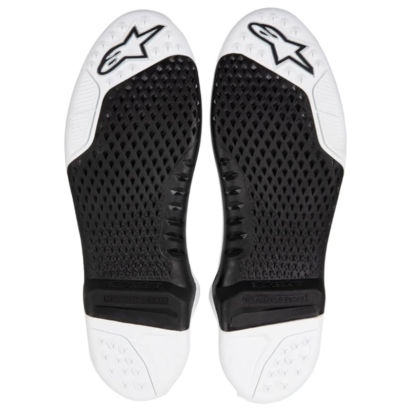 Alpinestars Tech 10 Replacement Sole Black/White
