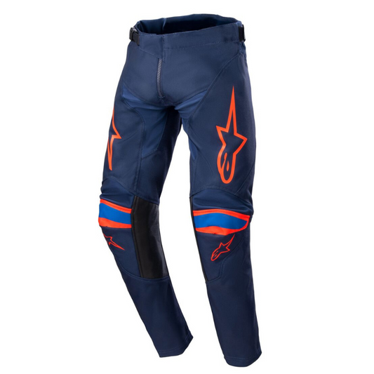 Alpinestars 2023 Youth Racer Narin Pants Night Navy/Hot Orange