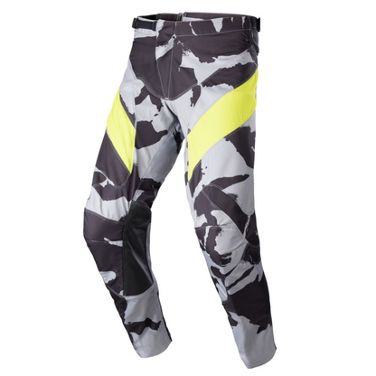 Alpinestars 2023 Racer Tactical Pants Cast Grey Camo Yellow Fluo