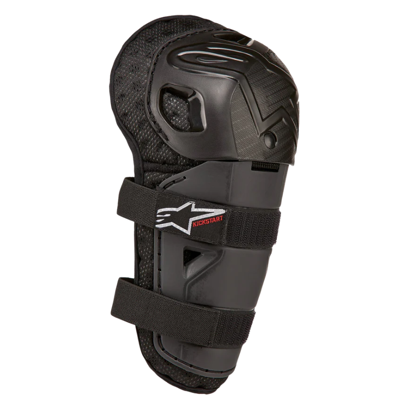 Alpinestars Bionic Youth Action Kickstart Knee Protector Black/Red