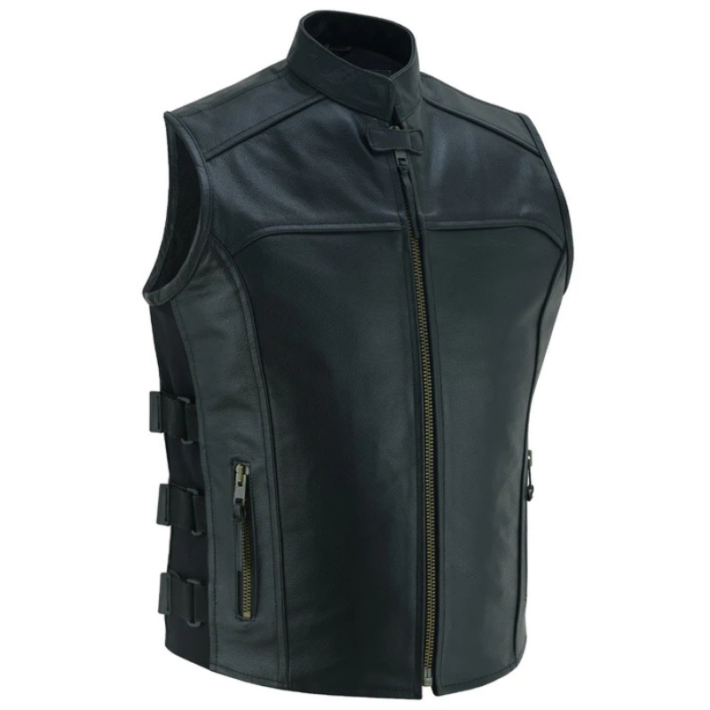 Sonic Leather Waistcoat/Vest