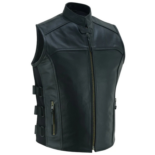 Sonic Leather Waistcoat/Vest