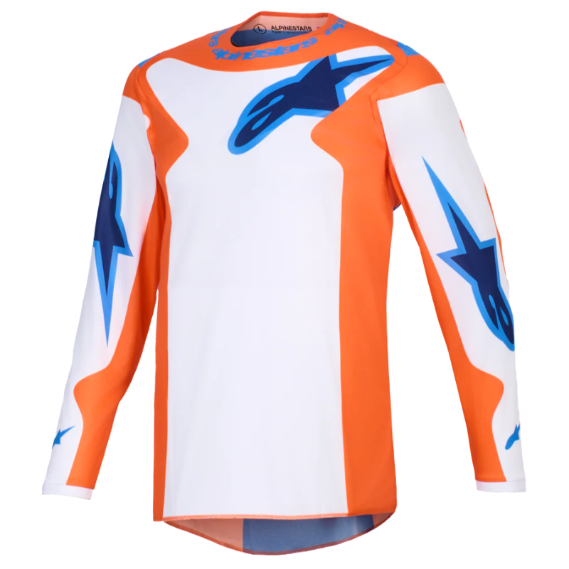 Alpinestars 2026 Fluid Grid Jersey Orange/Ucla Blue