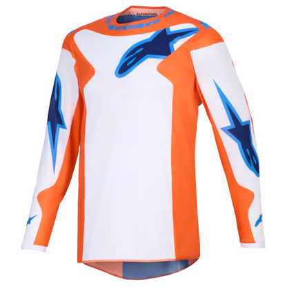 Alpinestars 2026 Fluid Grid Jersey Orange/Ucla Blue