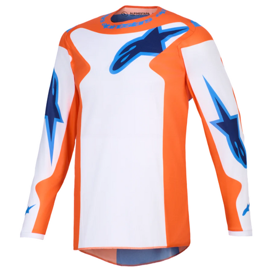 Alpinestars 2026 Fluid Grid Jersey Orange/Ucla Blue