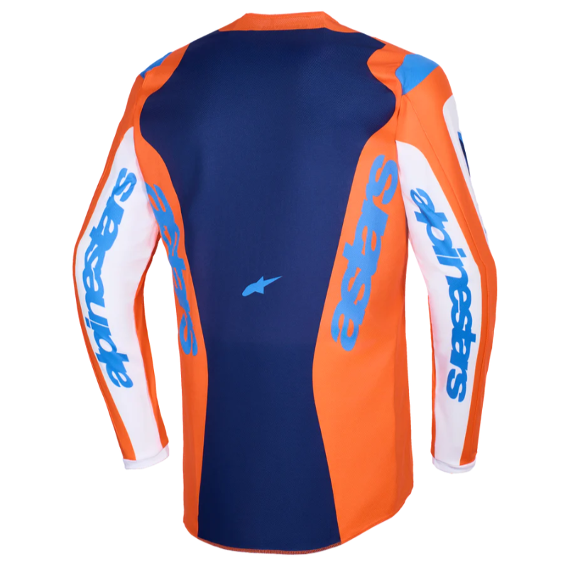 Alpinestars 2026 Fluid Grid Jersey Orange/Ucla Blue