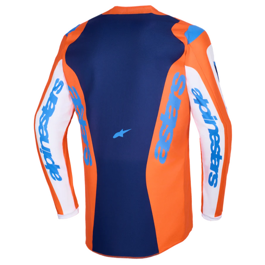 Alpinestars 2026 Fluid Grid Jersey Orange/Ucla Blue