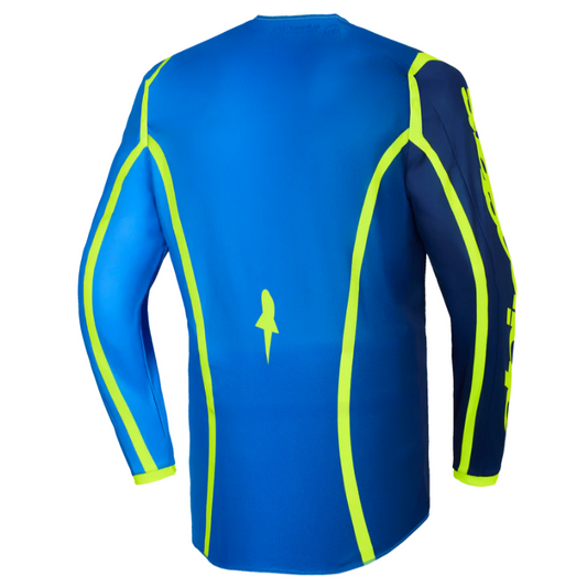 Alpinestars 2026 Fluid Apex Jersey Blue/Yellow Fluo