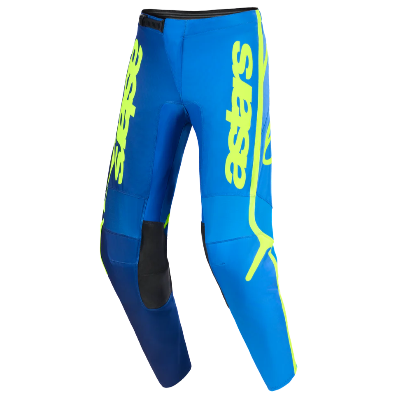 Alpinestars 2026 Fluid Apex Pants Blue/Yellow Fluo