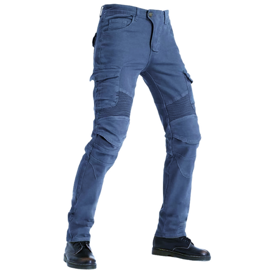 Nexo Cargo Kevlar Riding Denims - Blue
