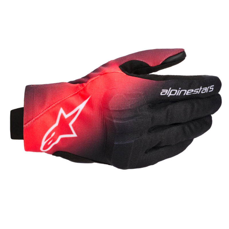 Alpinestars Reef V2 Gloves Black/Red Fluo/White
