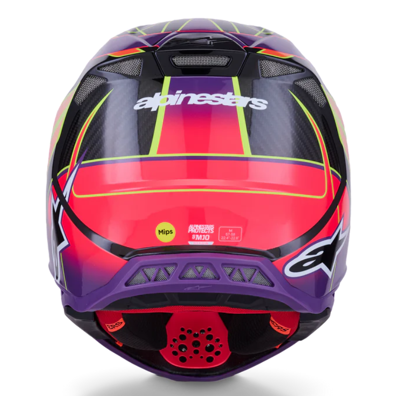 Supertech M10 Era Helmet ECE Pink/Violet/Yellow Fluo Gloss