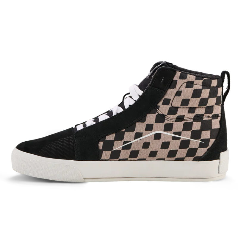 Alpinestars Ride-63 Canvas Shoes Black/Cool Grey/Check