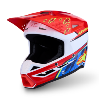 Supertech M3 (Youth) Flacon Helmet Red/White/Black/Yellow