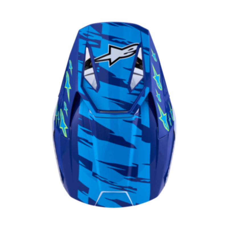 Supertech M3 (Youth) Flacon Helmet Blue/White/Black/Purple