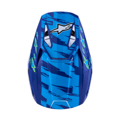 Supertech M3 (Youth) Flacon Helmet Blue/White/Black/Purple