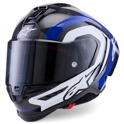 Alpinestars Supertech R10 Arius Helmet Black/White/Blue