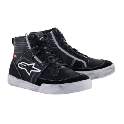 Alpinestars Ageless Riding Shoes Black/White/Charcoal Grey