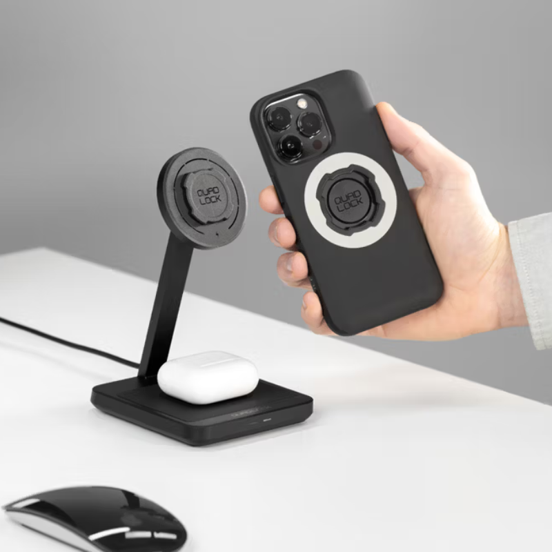 Quad Lock Mag Dual Desktop Wireless Charger