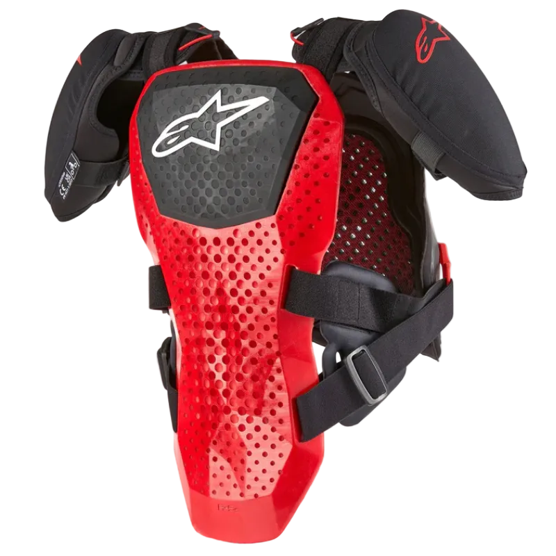 Alpinestars Youth A-5 V2 Chest Guard Black/White/Red