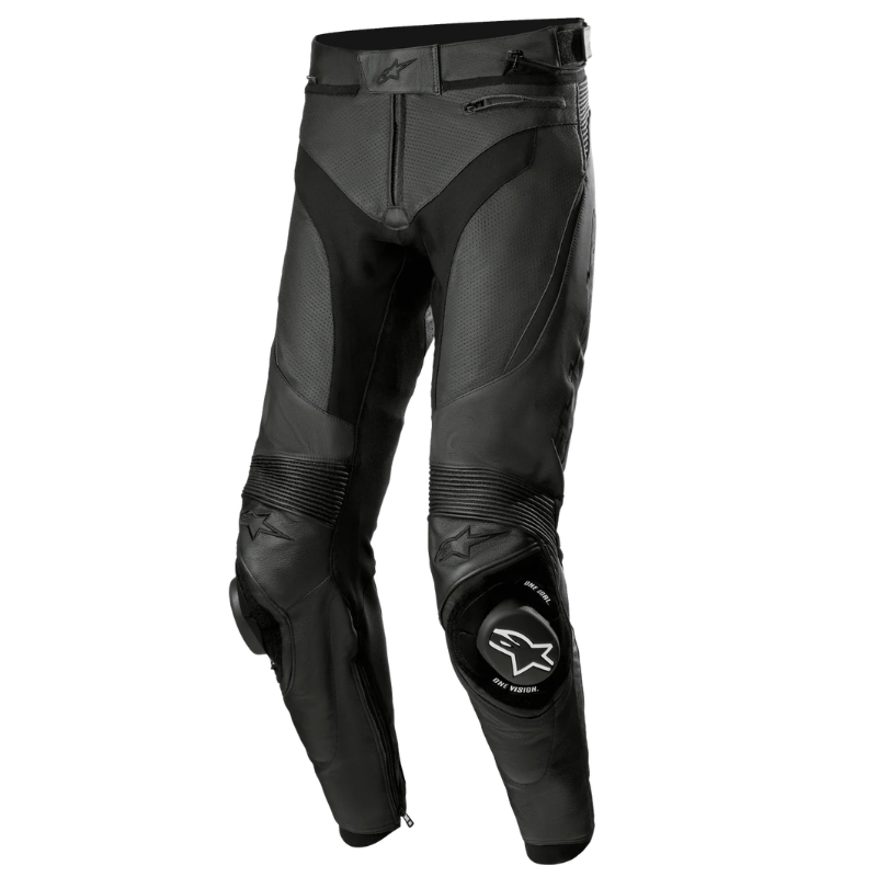 Alpinestars Leather Airflow Missile Pants V3 Black