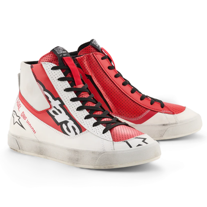 Alpinestars Stated Flair Shoes White/Bright Red