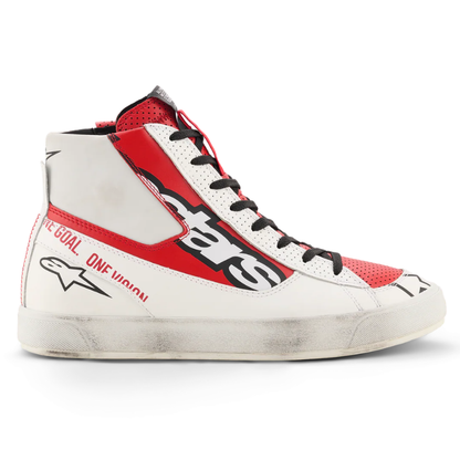 Alpinestars Stated Flair Shoes White/Bright Red
