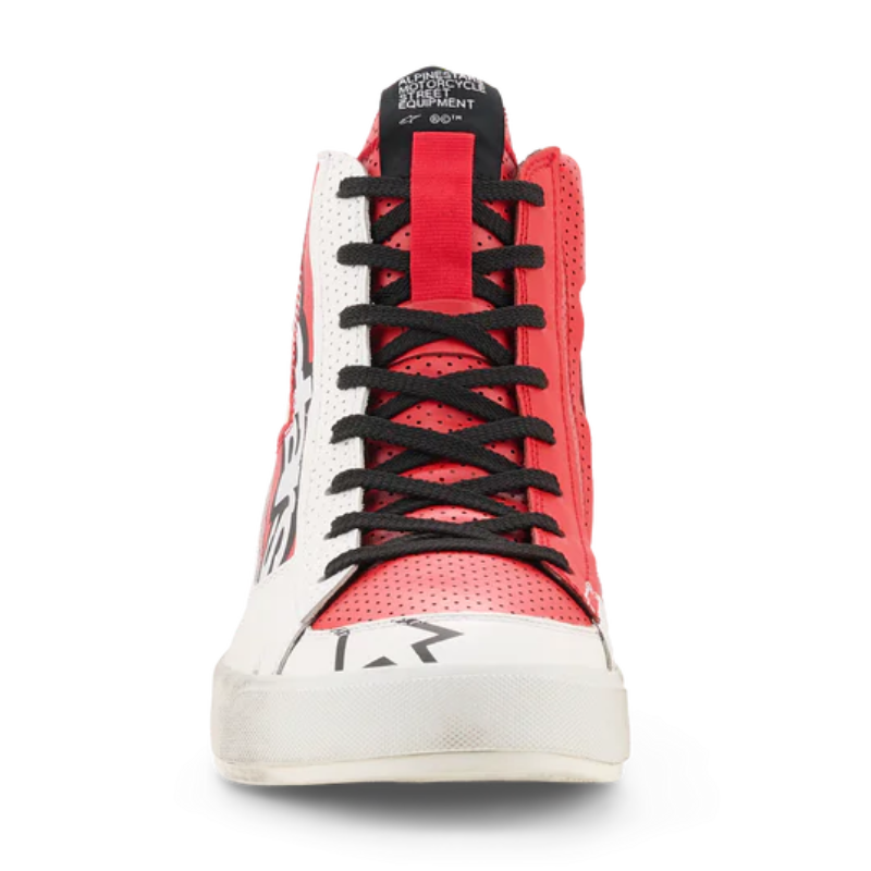 Alpinestars Stated Flair Shoes White/Bright Red