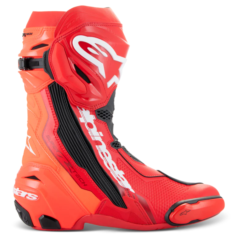 Alpinestars Supertech R Boots Bright Red/Red Fluo