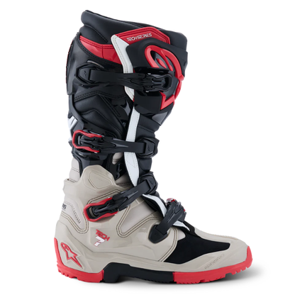 Alpinestars Tech 7 Enduro 2026 Boots Black/Light Grey/Red